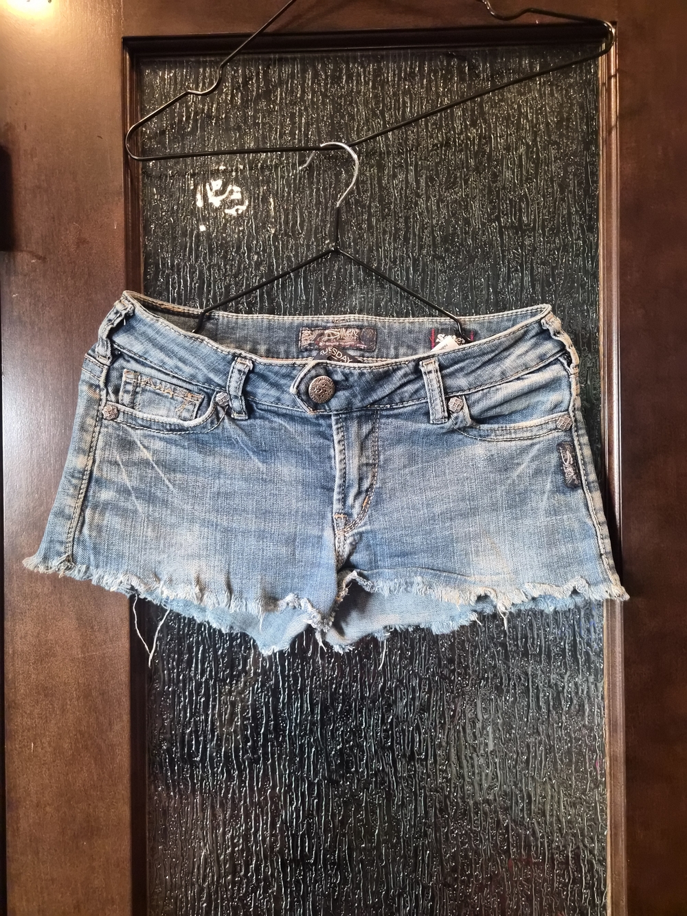 Silver Tuesday Cutoff Shorts